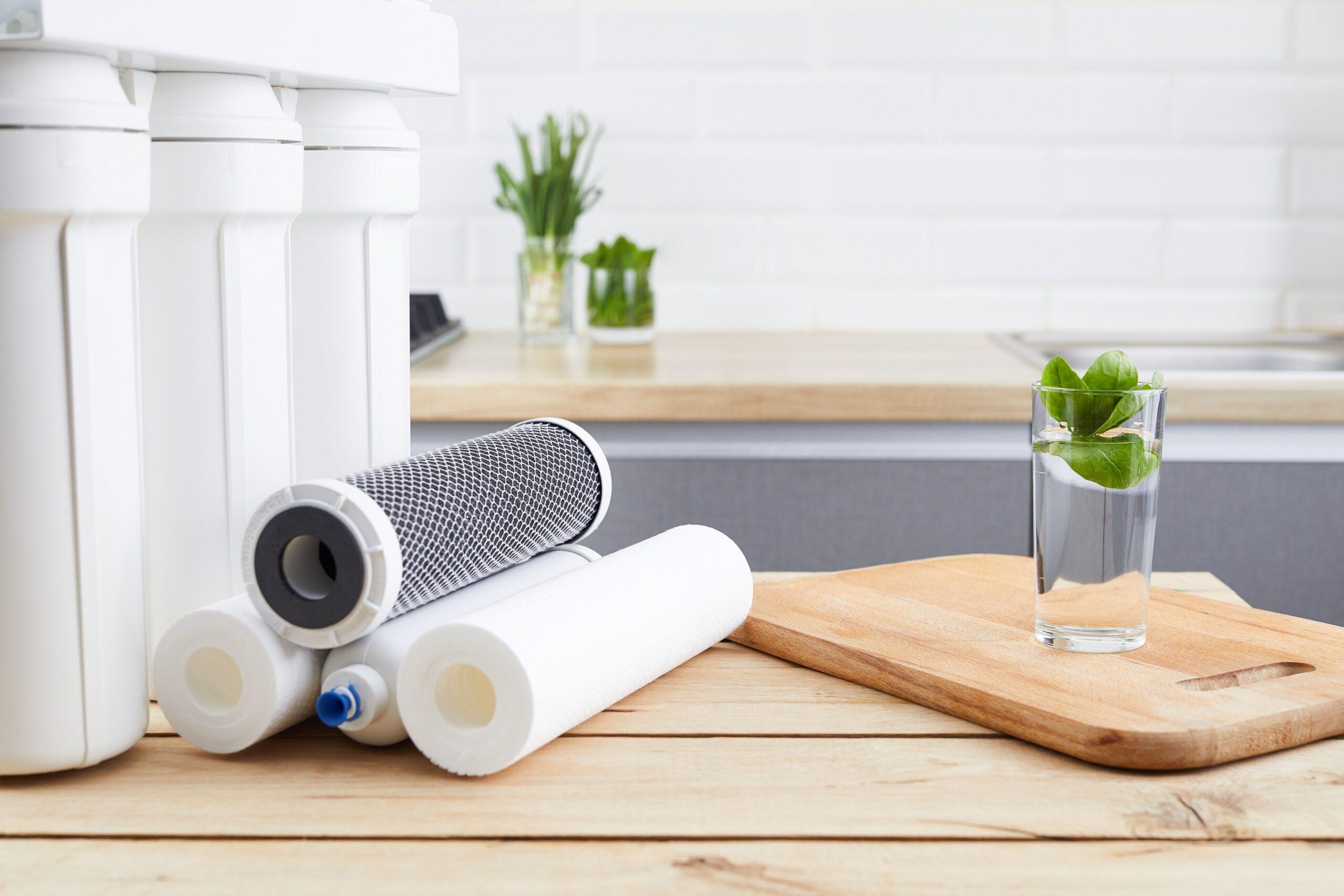 Osmose Wasser Trinken_verschiedene_Filter. 